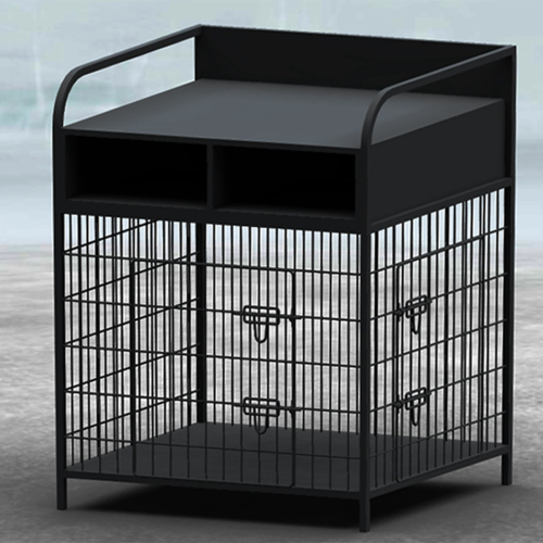 Dog Cage Black