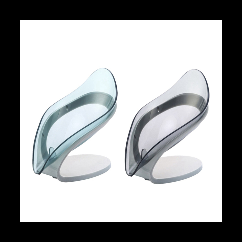 10Pcs Soap Holder, Leaf Shape Soap Tray Draining Soap Dish Storage-image-OPC-PCWWHQG-NEW