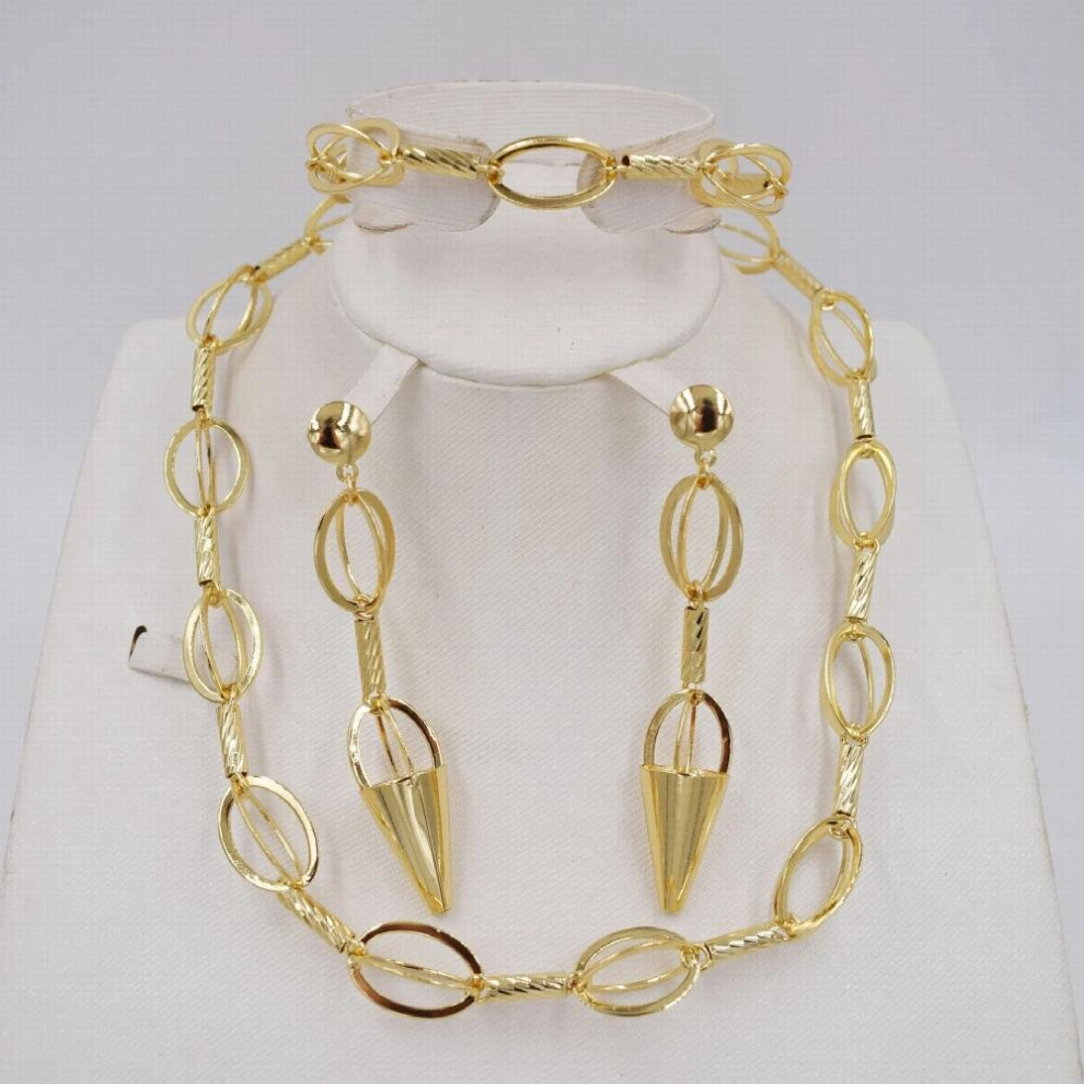 High 750 Jewelry Set For Women african beads jewlery necklcace set earring ethiopian jewelry