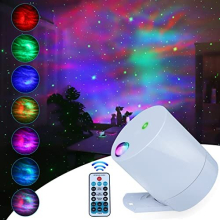 CAIYUE Star Projector Galaxy Projector, Exquisite Nebula Night Light Ocean Wave with Remote Control,with Adjustable Speed and Brightness,for Kids,