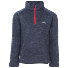 (2-3 Years, Navy Marl) Trespass Boys 1/2 Zip Fleece Edvin