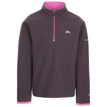 (2-3 Years, Dark Grey) Trespass Girls 1/2 Zip Jumper Pullover Sybil