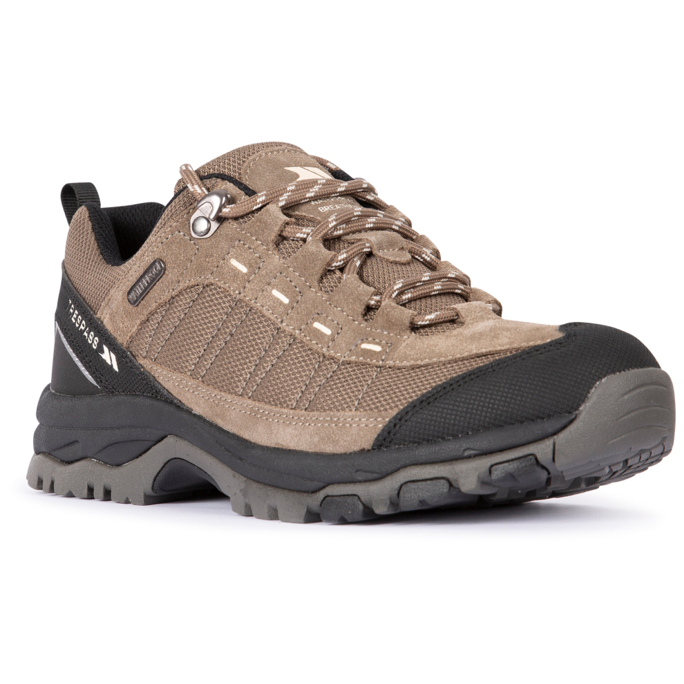 (5, Fawn) Trespass Womens Walking Shoe Waterproof Scree