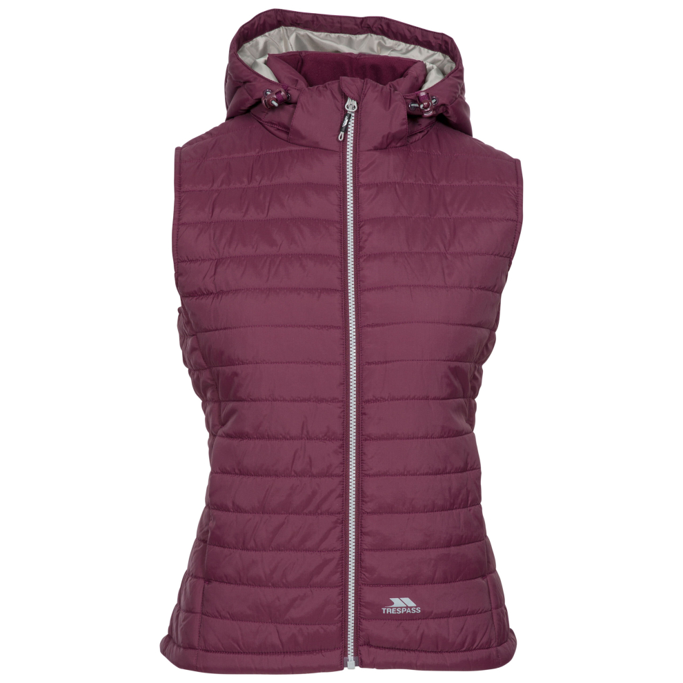 (12, Fig) Trespass Womens Padded Gilet Bodywarmer Aretha