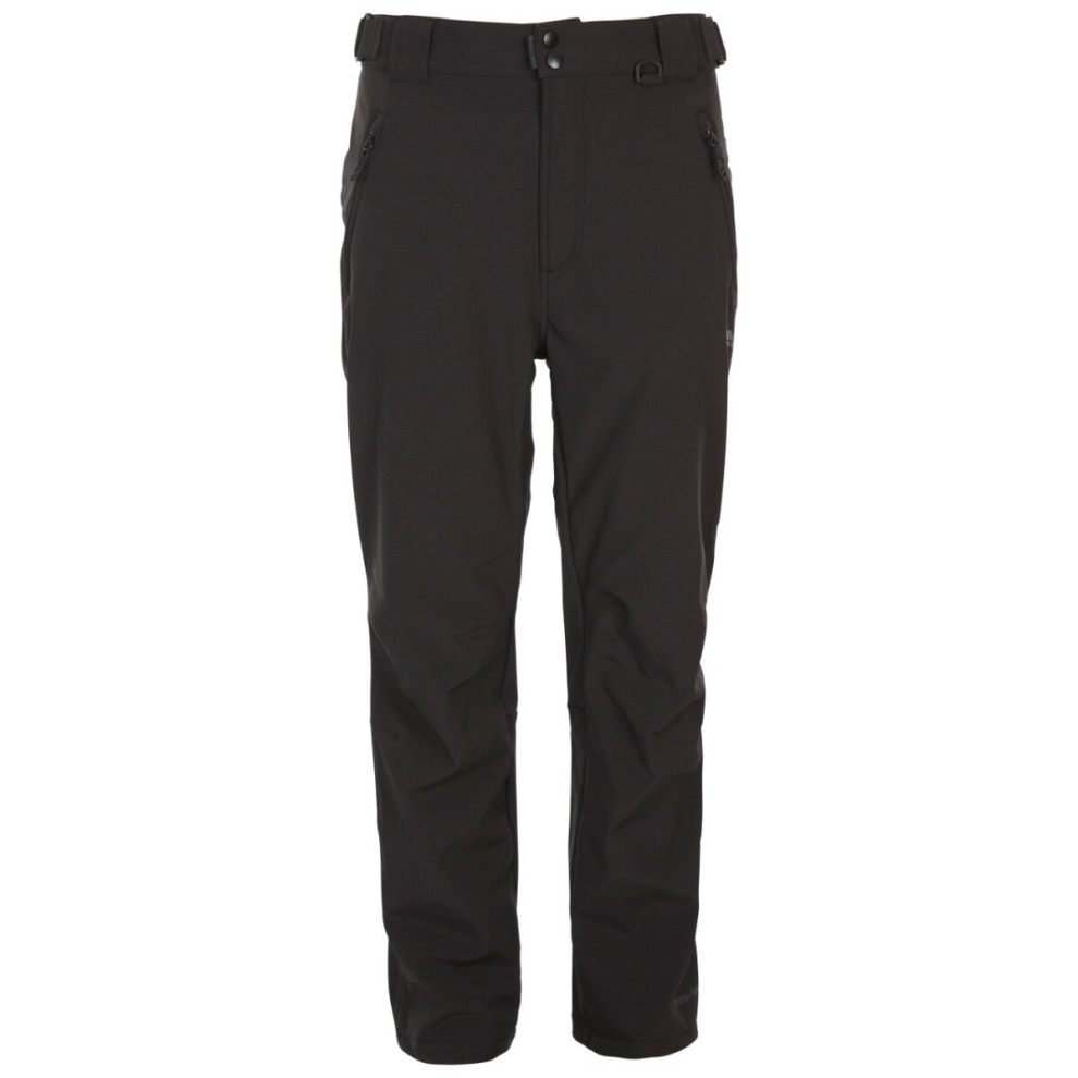 (S, Black  X) Trespass Mens Water Resistant Trousers Hemic