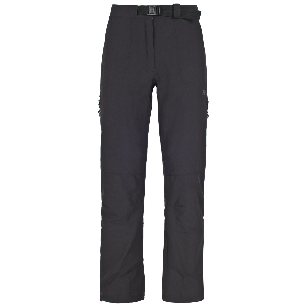 (12, Black) Trespass Womens Walking Trousers Stretch Escaped