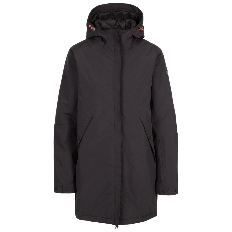 (12, Black) Trespass Womens Waterproof Jacket Overcast