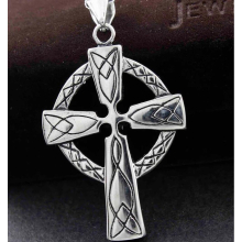 Cross Pendant Mens Charm Stainless Steel Jewelry Gift