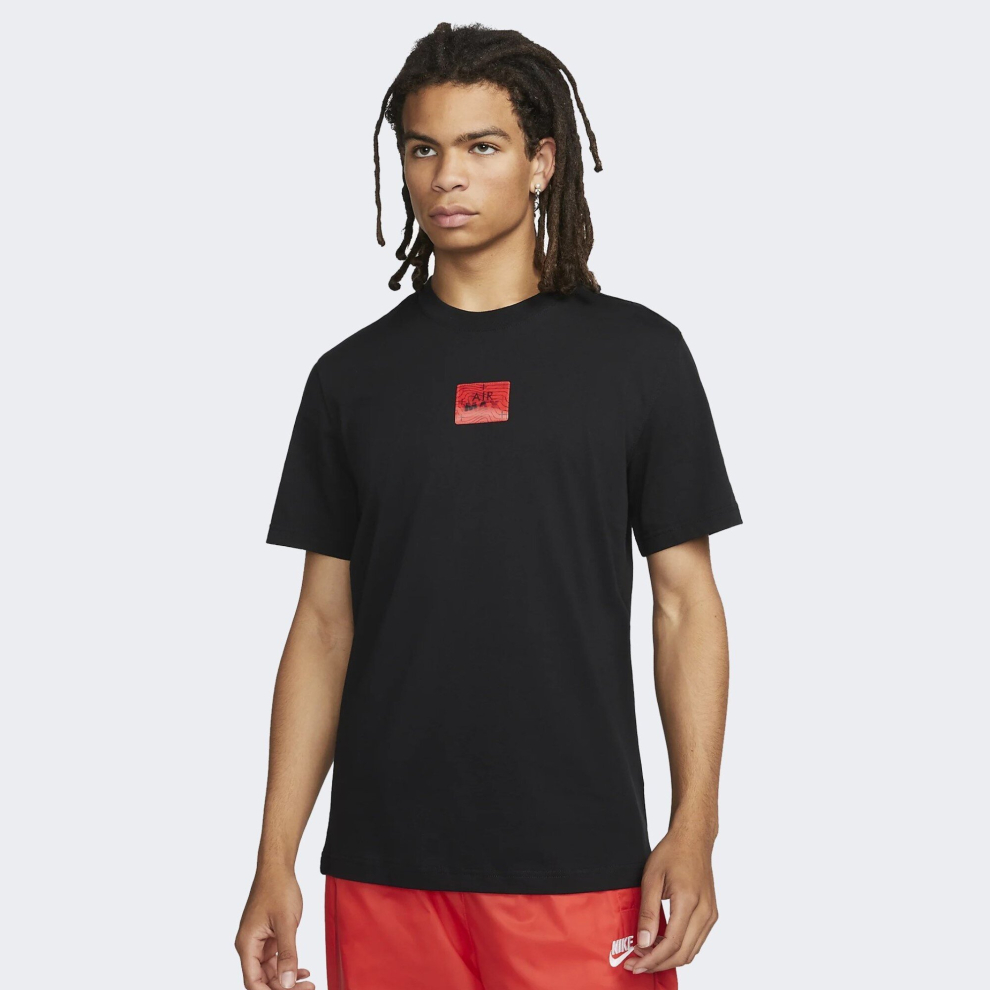 (Black, L) Nike Air Max Mens T Shirt Sportswear Graphic Logo