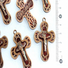 10 Pieces / Religion Orthodox Church Cross Jesus Christ Cross Vintage Cross Wall Church Decoration Jewelry