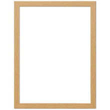 (50x75 cm, Oak) A1 A2 A3 A4 A5 Picture Frame Photo Frame Poster Frames Black, White and Oak Wood