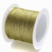 1mmx20meters Nylon Silk Cord Thread For DIY Tassels Christmas Decor Pendant Lanyard Braided String
