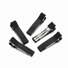 20pcs 10x50mm Hairpin Clips Base for Jewelry Making Grosgrain Ribbon Cover Hairclip Diy Baby Girls Bow Hair Accessories