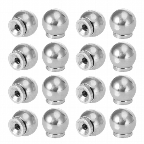 2PCS Stainless Steel Earring Backs Earring Backings Ear Safety Back Pads Backstops Replacement for Fish Hook Earring Studs Hoops 2