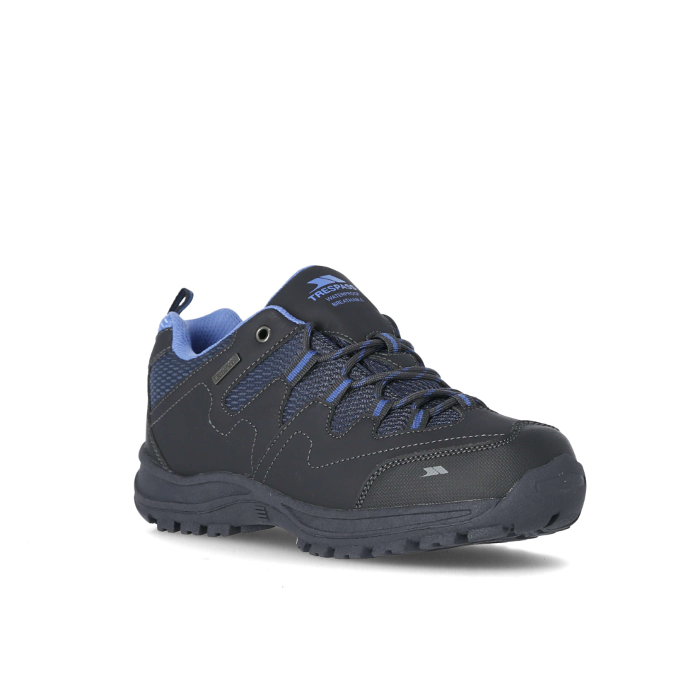 Trespass (4, Charcoal) Womens Walking Boots Low Cut Mitzi