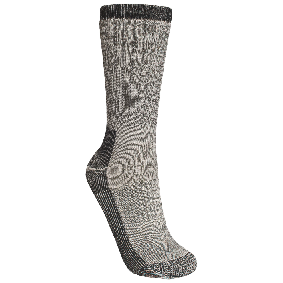 (4/7, Grey Marl) Trespass MenS Merino Wool Hiking Socks Stroller