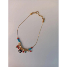 Women Summer Evil Eye Beaded anklets chain jewelry foot jewelry leg anklet ankle bracelet women