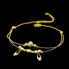 Anklet jewelry for women Japanese and double layer anklet jewelry