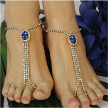 Tassel Rhinestone Rhinestone Ankle Chain Bohemian Ankle Chain Jewelry
