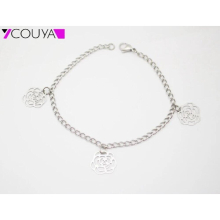 3 Rose Flower Anklets anklet bracelet foot jewelry anklets for women in Jewelry 316L Stainless Steel