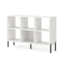 Wooden Bookcase 6 Cube Open Bookshelf Home Office Display Cabinet Rack