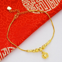 Bohemian washable Ankle Bracelet for Women Flowers love shape Leg Chain Round Tassel Anklet Vintage Foot Jewelry Accessories