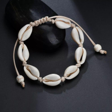 Natural Shell Anklets for Women Foot Jewelry Summer Beach Barefoot Bracelet Ankle on Leg Chian Ankle Strap Accessories