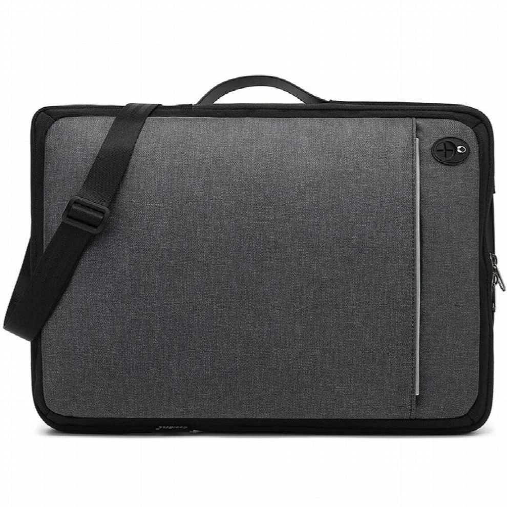 Cfun Ya Multi-Use Strap Laptop Bag For 15.6 Notebook Backpack Briefcases Computer Bags Messenger Sleeve Case Cover Black 885659451522