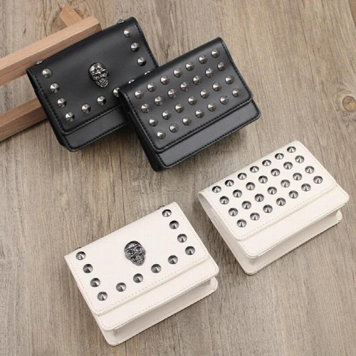 Outdoor Golf Rangefinder Leather Case Storage Bag Rivet Rangefinder Bag Golf 2