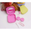 1 aet Travel Kit Easy Carry Mirror Container Mini Square Lens Case Box 6