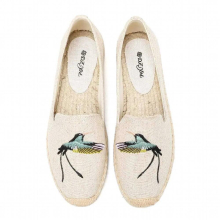 Summer flat-soled comfortable slip-on breathable espadrille ladies all-match thick-soled round-toe low-top fisherman shoes