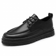 Mens Leather Casual Shoes Breathable And Comfortable High-quality Mens Sneakers Mens Non-slip Business Shoes
