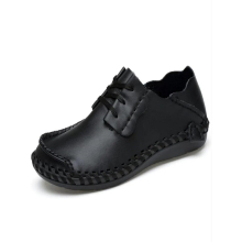 Men Casual Shoes Leather Loafers Sneakers Soft Moccasin Men Lace-Up Comfortable Big Size Shoes Zapatos De Homb