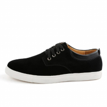 Arrival 38-49 Large Size Comfortable Casual Shoes Mens Leather Shoes For Man Lace-Up Flat Sneakers Shoe