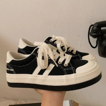 Women Summer Shoes Casual Patchwork Canvas Sneakers Spring Students Outdoor Daily Wear Female Espadrilles