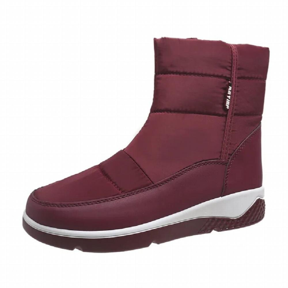 Women Thicken Warm Waterproof Snow Boots Winter Long Plush Platform Ankle Boots Woman Non Slip Cotton Padded Shoes Non -Slip 202-image-OPC-PCWYWQT-NEW