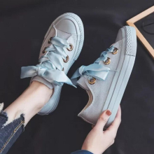 2022New Canvas Flat Shoes Women Sneakers Casual Pink Flats Classics Lace Up Zapatos Spring Espadrilles
