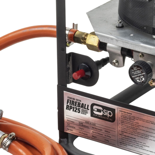SIP FIREBALL RP125 Radiant Propane Heater 1
