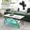 Costway Modern Wood Grain Coffee Table 2-Tier Rectangular Accent Table Chic Cocktail 6