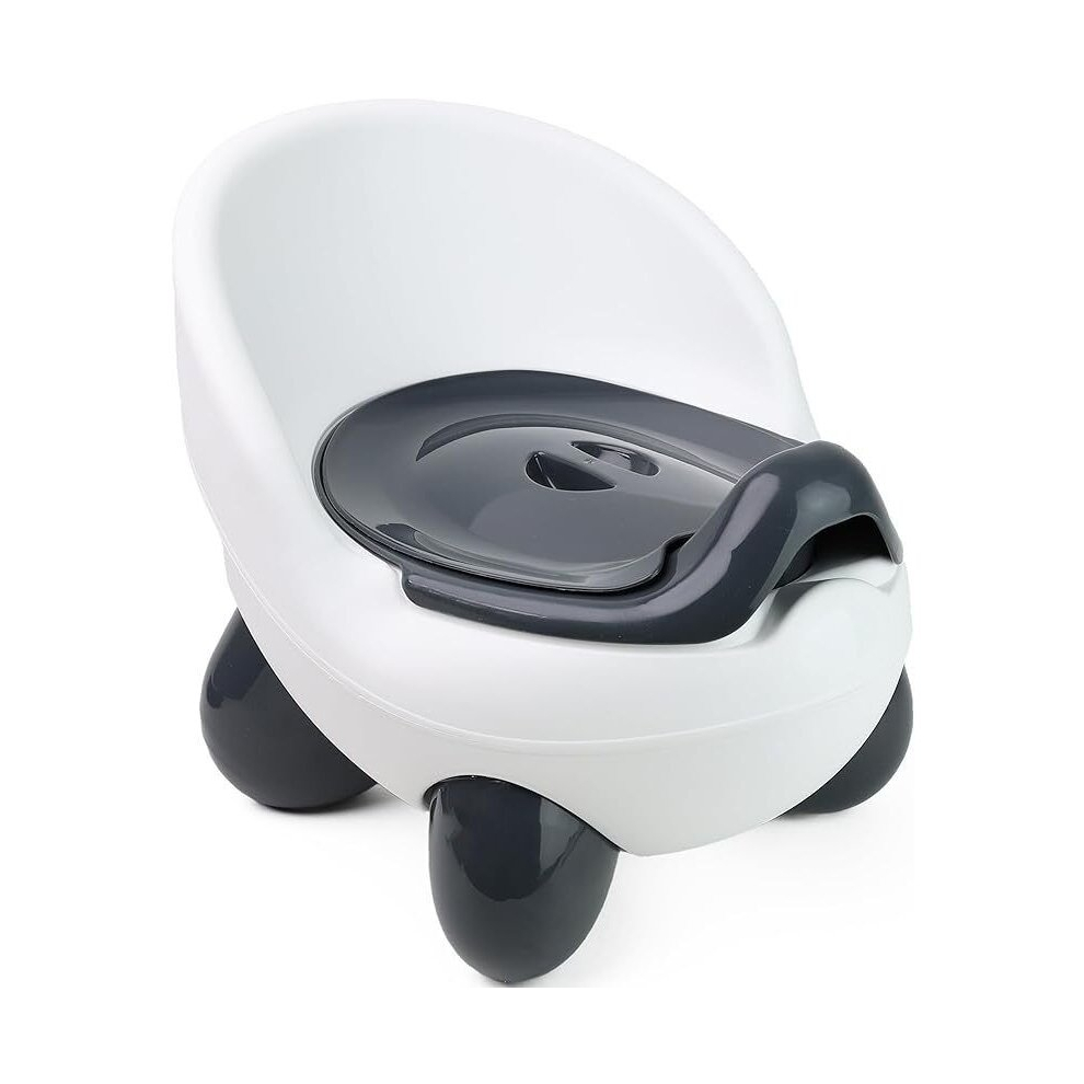 (white) Baby Potty Training Seat with High Back Seat & lid