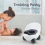(white) Baby Potty Training Seat with High Back Seat & lid 2