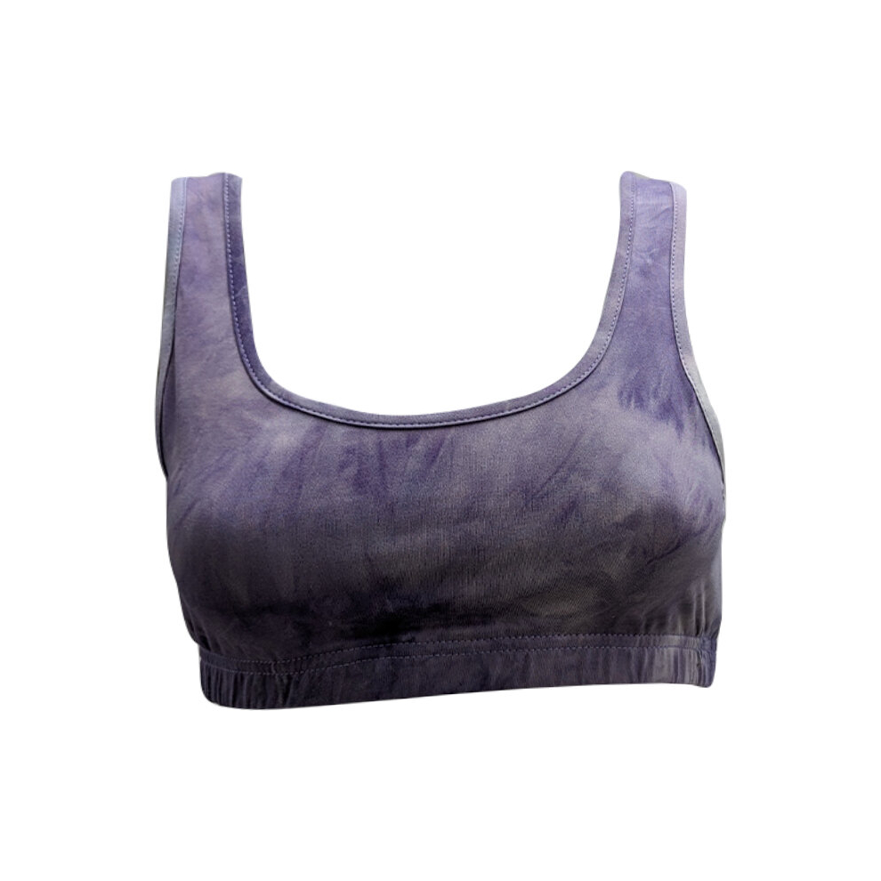 (Lilac, XS) BRAVE SOUL Womens Sports Bra Tank Top Vest