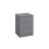 Birlea Bedside 3 Drawer Cabinet Grey Birlea Oslo Nightstand Side Table 5