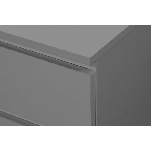 Birlea Bedside 3 Drawer Cabinet Grey Birlea Oslo Nightstand Side Table 1