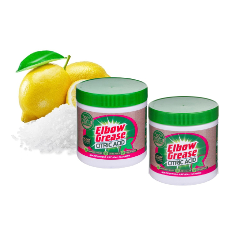 2 Elbow Grease Citric Acid Limescale Degreaser Multipurpose 250g