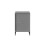 Birlea Bedside 3 Drawer Cabinet Grey Birlea Oslo Nightstand Side Table 7