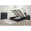 Birlea Bedside 3 Drawer Cabinet Black Birlea Oslo Nightstand Side Table 2