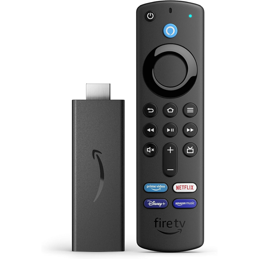 Amazon Fire TV Stick, Alexa Voice Remote, TV controls and access to hundreds of thousands of films and TV episodes