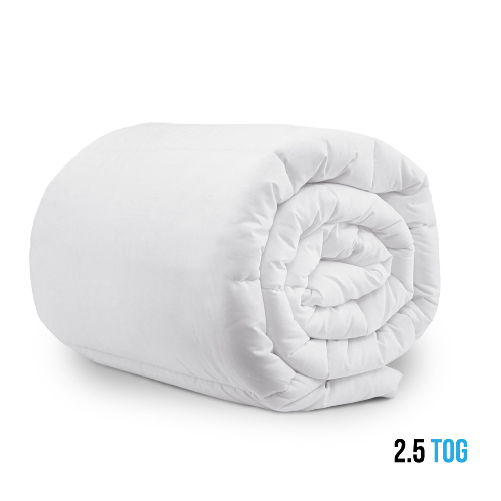 (Double Duvet Quilt 200x200 cm, 2.5 Tog) Soft Tog Duvet Single Double King Winter Summer Duvets