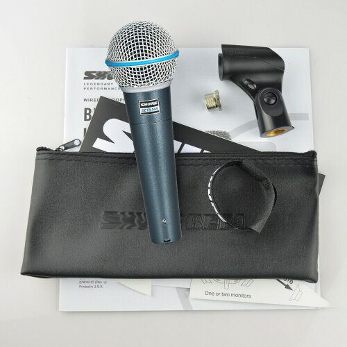 Shure Beta 58A Supercardioid Dynamic Vocal Microphone 1
